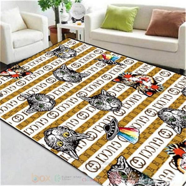 Gucci Tiger-Cats Inspired Rug