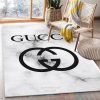 Gucci White-Black Inspired Rug