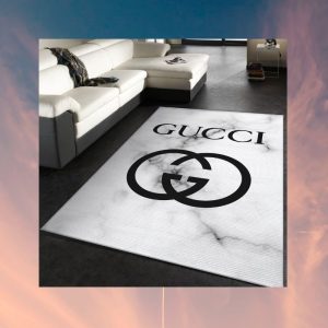 Gucci White Rug