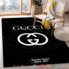 Guccio Gucci Since 1921 Black Marble Marmor Rug