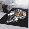 Harley Davidson Ver14 Area Rug Bedroom Rug Home Us Decor