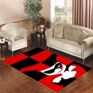 Harley Quinn Batman Living Room Carpet Rugs