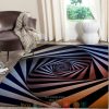 Hole Stripe 3D Illusion Rug Carpet