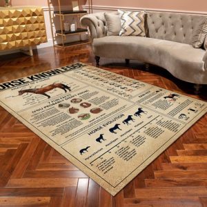 Horse Riding Knowledge Area Rug – Ts170222