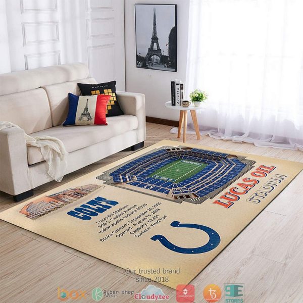 Indianapolis Colts Stadium Rug