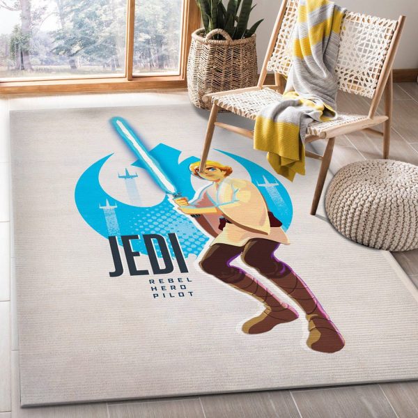 Jedi Rug Star Wars Galaxy Of Adventures Us Gift Decor