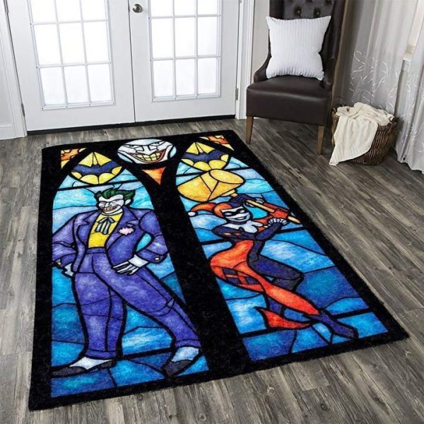 Joker & Harley Quinn Area Rug / Movie Floor Ha83625 Rug Carpet