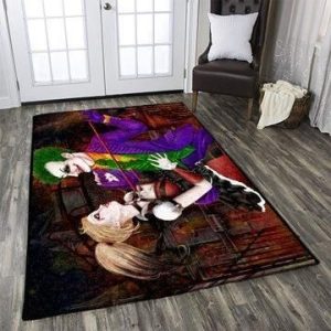 Joker & Harley Quinn Area Rug / Movie Floor Tm10127 Rug Carpet