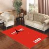 Jordan Supreme Red Living Room Carpet Rugs