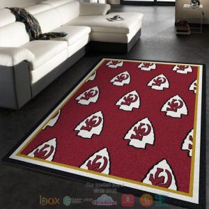 Kansas City Chiefs Nfl Logo Red Rug