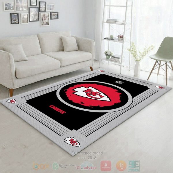 Kansas City Chiefs Nfl Team Logo The Us Area Rugs