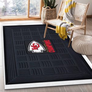 Kansas City Chiefs Super Bowl Liv Nfl Team Logos Area Rug