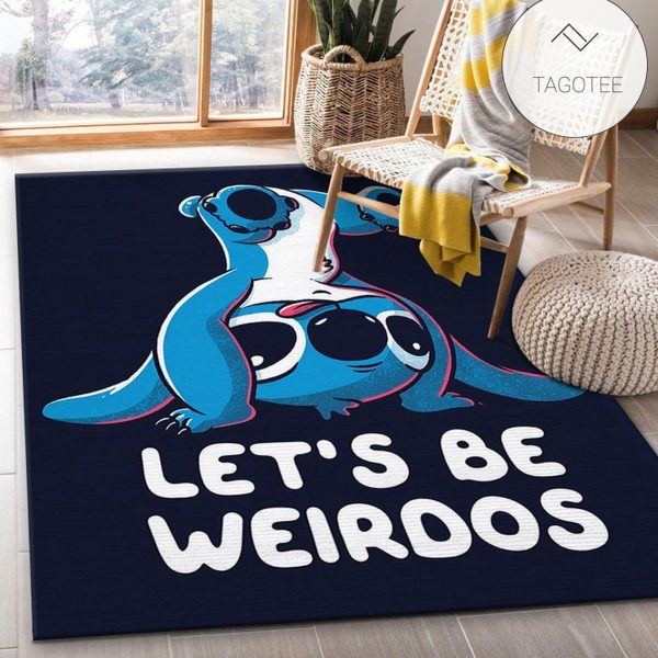 Let S Be Weirdos Area Rug For Christmas Living Room And Bedroom Rug Home Decor