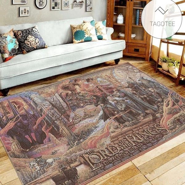 Lord Of The Rings Cn211004 Rug Mat All Over Print – Floor Decor The Us Decor