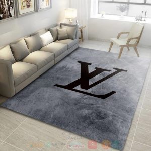 Louis Vuitton Fashion Logo Area Rugs