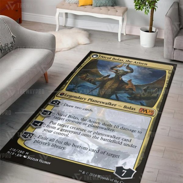 Magic The Gardening Nicol Bolas The Arisen Rug