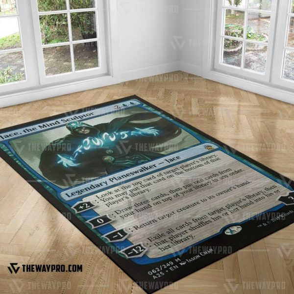 Magic The Gathering Jace The Mind Sculptor Rug