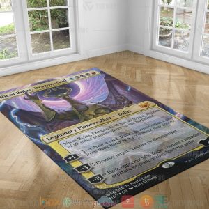 Magic The Gathering Nicol Bolas Dragon-God Carpet Rug