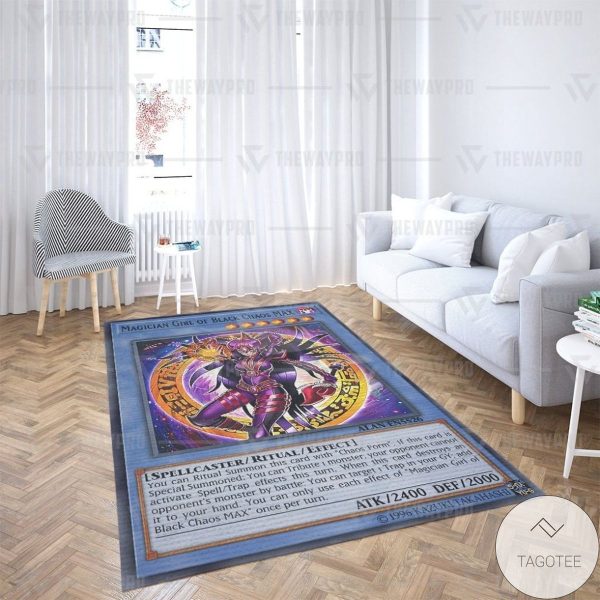 Magician Girl Of Black Chaos Max Custom Rug