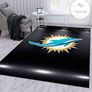 Miami Dolphins Nfl Rug Living Room Rug Home Us Decor