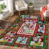 Mickey And Minnie Mouse Merry Christmas Rug Carpet