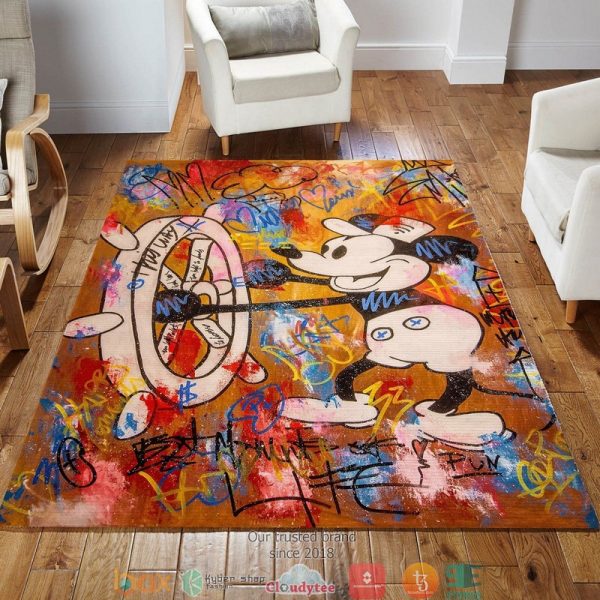 Mickey Moe Area Disney Rug Carpet