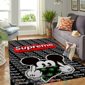 Mickey Mouse Disney Weed Supreme Rug