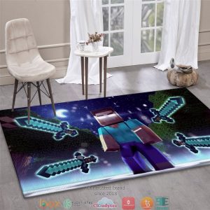 Minecraft Gaming Rug Carpet