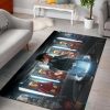 Minecraft Tony Stark Iron Man Inspired Rug