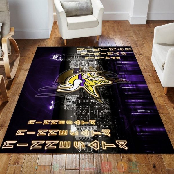 Minnesota Vikings Nfl Area Rugs