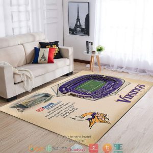 Minnesota Vikings Stadium Rug