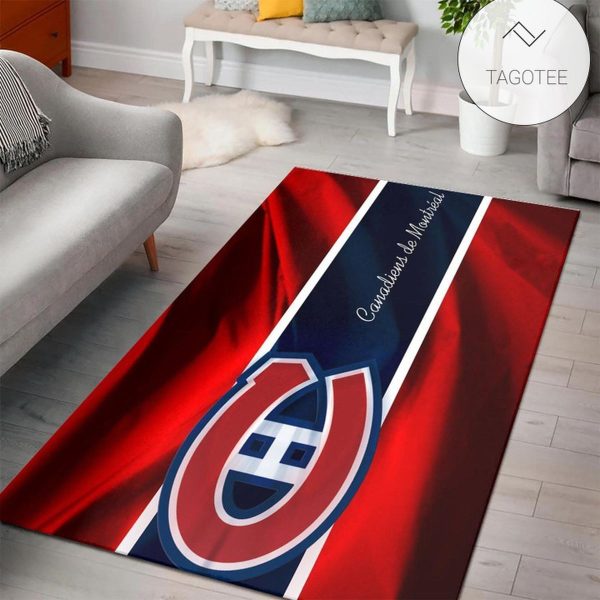 Montreal Canadiens Area Rug Nhl Ice Hockey Team Logo Carpet Living Room Rugs Floor Decor 20022016