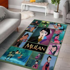 Mulan Disney Living Room Area Rug