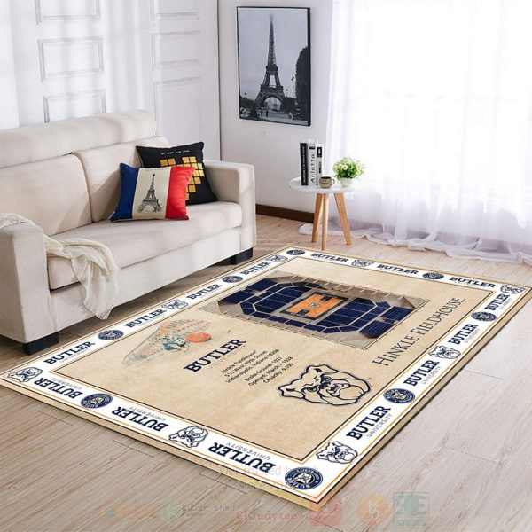 Ncaa Butler Bulldogs Hinkle Fieldhouse Rugs