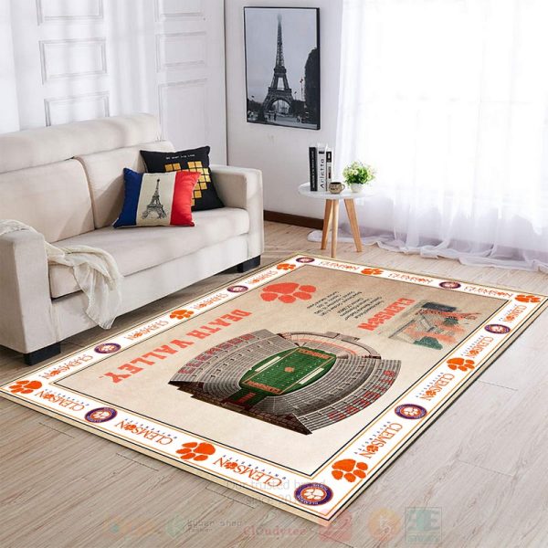 Ncaa Clemson Tigers Death Valley Rugs