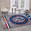 Ne Patriots Circle Nfl Football Team For Area Rugs