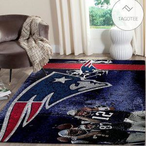 New England Patriots Area Rug Nfl Football Team Logo Carpet Living Room Rugs Floor Decor 1912216