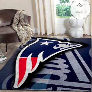 New England Patriots Area Rug Nfl Football Team Logo Carpet Living Room Rugs Floor Decor 1912218