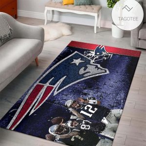 New England Patriots Area Rug Nfl Football Team Logo Carpet Living Room Rugs Floor Decor 200225007