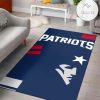 New England Patriots Area Rug Nfl Football Team Logo Carpet Living Room Rugs Floor Decor 200225011