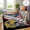 New Orleans Saints Nfl Team Logo American Style Nice Gift Home Decor Rectangle Area Rug