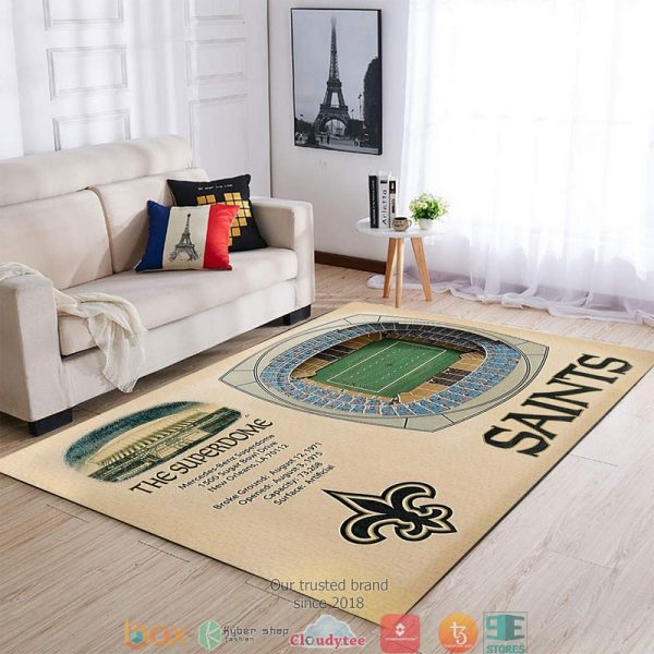 New Orleans Saints Stadium Rug