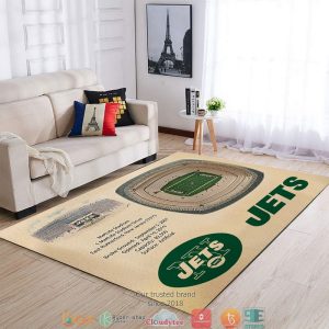 New York Jets Stadium Rug