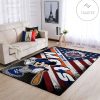 New York Mets Mlb Team Logo Mickey Us Style Nice Gift Home Decor Rectangle Area Rug