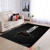 Nfl Atlanta Falcons Black Rug Carpet