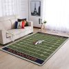 Nfl Football Team Denver Broncos Area Rug Home Decor