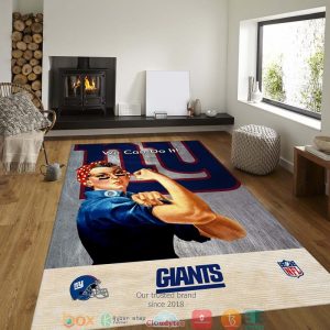 Nfl New York Giants Team Logo Rug Carpet