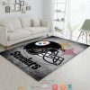 Nfl Pittsburgh Steelers Helmet Football Team Rug Carpet