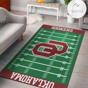 Nfl Team Oklahoma Sooners Home Field Area Rug – Sport Home Decor –