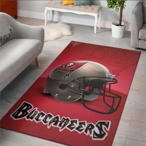 Nfl Team Tampa Bay Buccaneers Home Decor Area Rug Rugs For Living Room Rug Home Decor